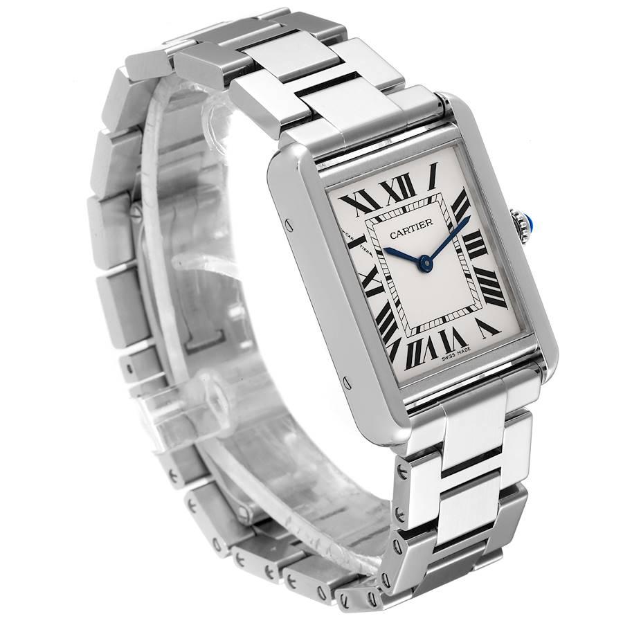 Cartier Tank Solo Silver Dial Small 