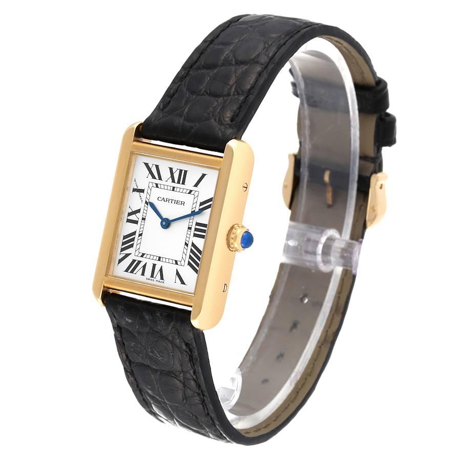 cartier watch gold and silver