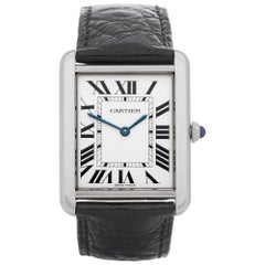 Cartier Tank Solo Edelstahl 2715 oder W1018355