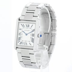 Cartier Tank Solo Stainless Steel Men's Watch W5200014 3169