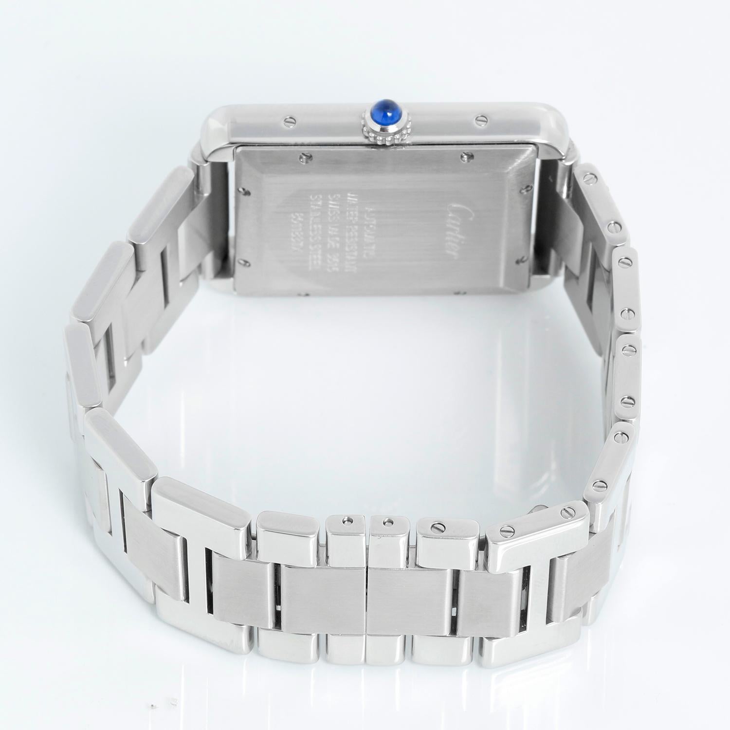 Uomo Cartier Tank Solo Acciaio XL W5200028 3515