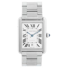 Cartier Tank Solo en acier inoxydable XL W5200028 3515
