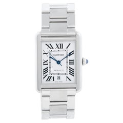 Cartier Tank Solo Stainless Steel XL W5200028 3800