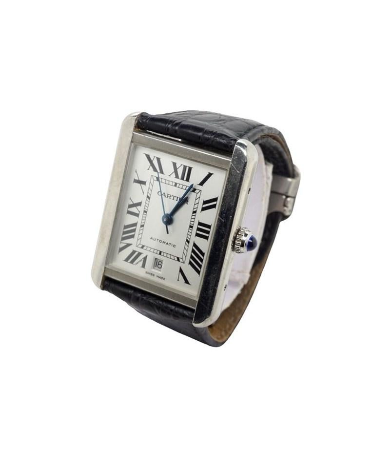 cartier tank solo large dimensions