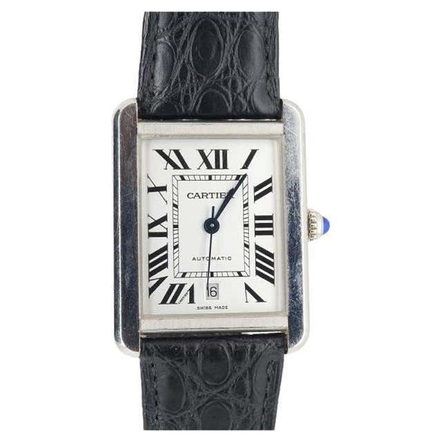 Cartier Tank Ladies Sized Watch, 1980s at 1stDibs