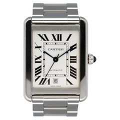 Cartier Tank Solo XL 3800 Mens Watch with Box & Papers