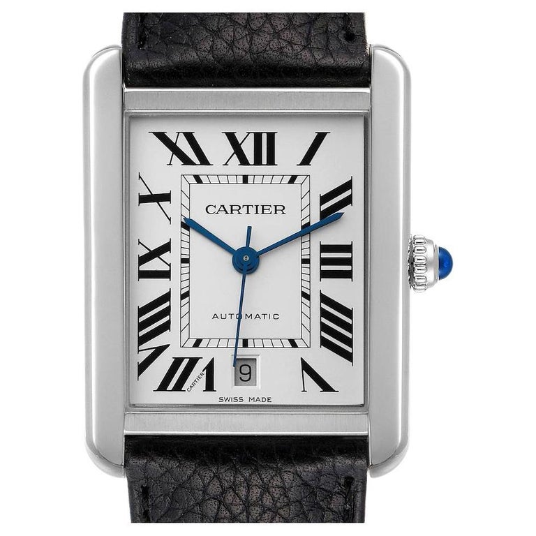 cartier tank men's automatic