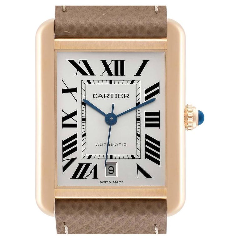Cartier Rose Gold Tank LC Watch, Pre-owned, Men's or Unisex, Circa 2018-2023