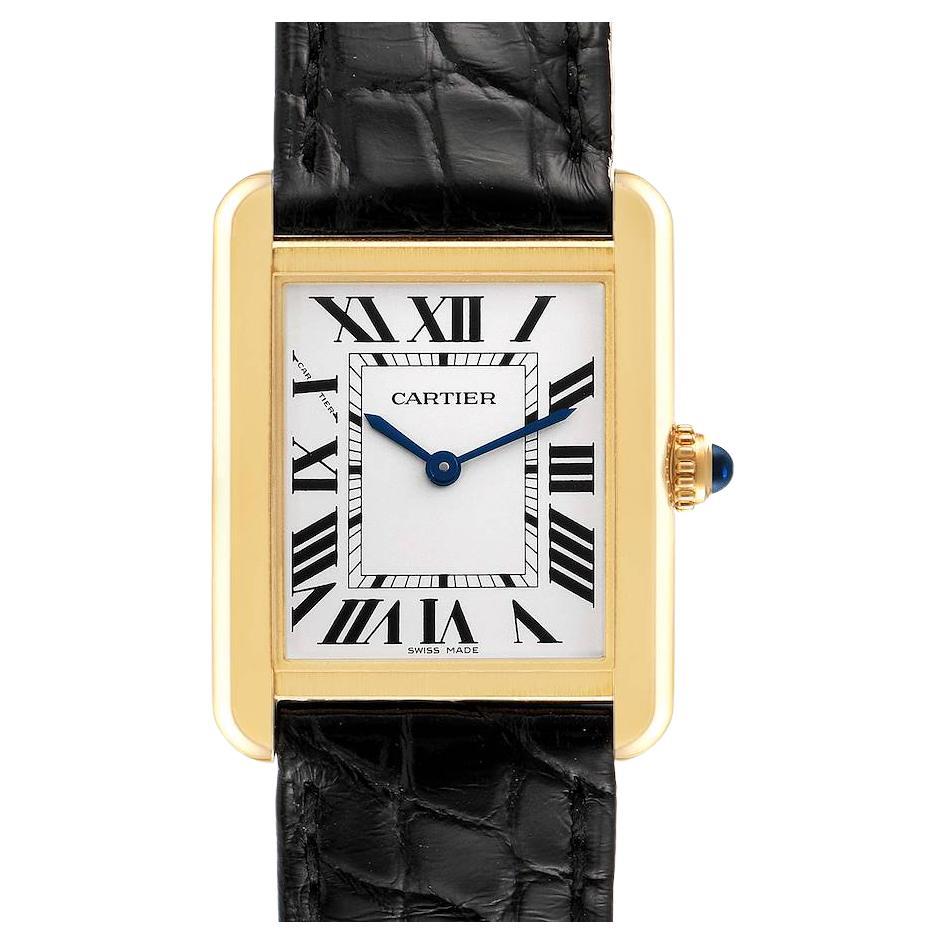 Cartier Tank Solo Gold - 4 For Sale on 