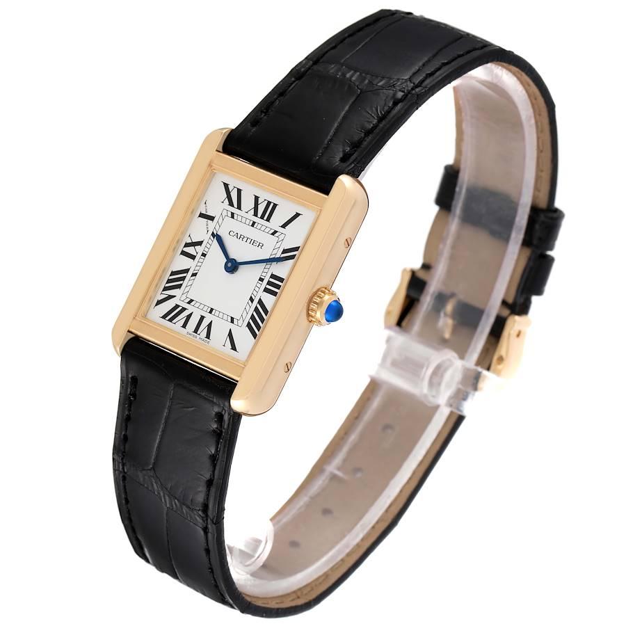 cartier tank solo vintage