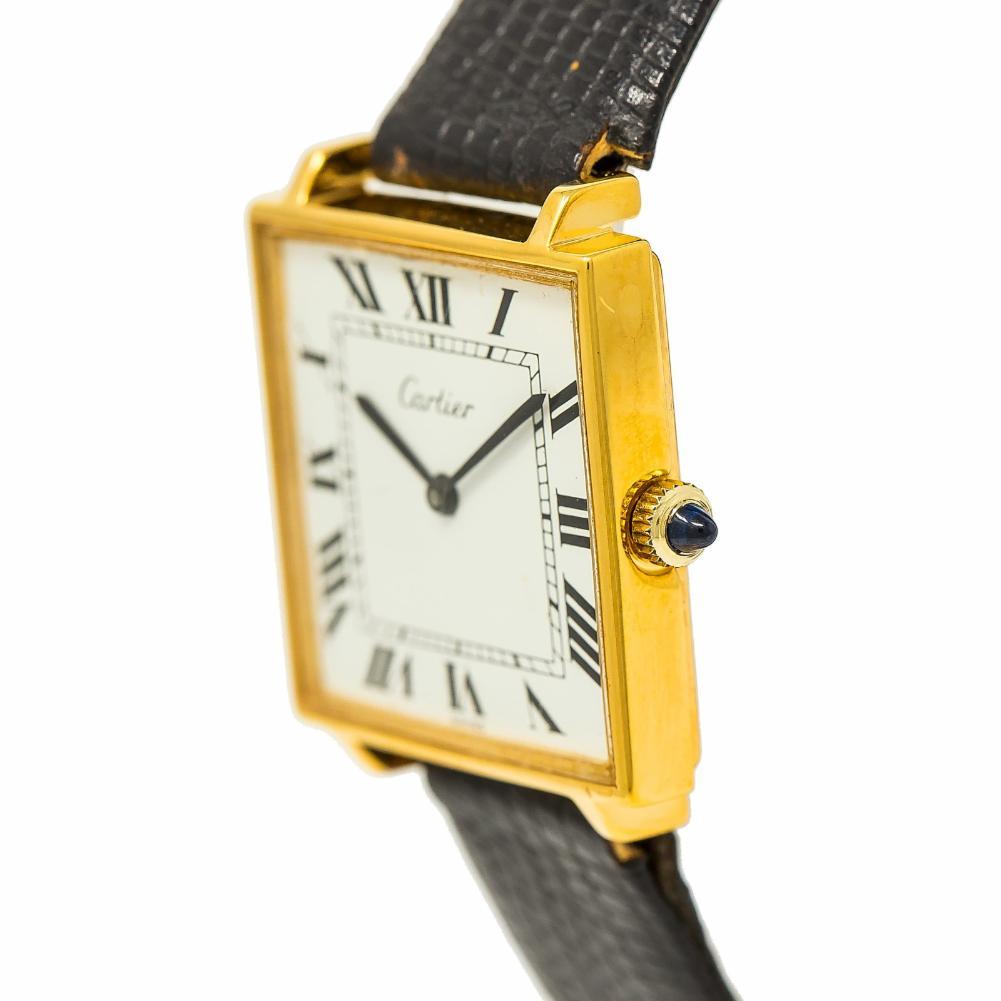 cartier vintage square watch