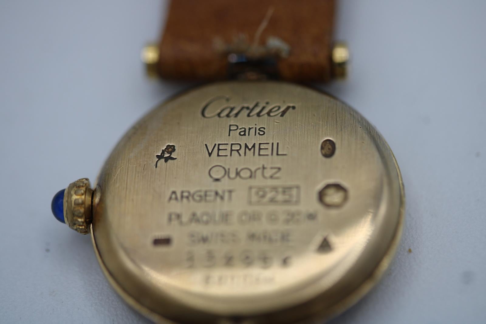 Cartier Tank Vendome 590004 For Sale 3