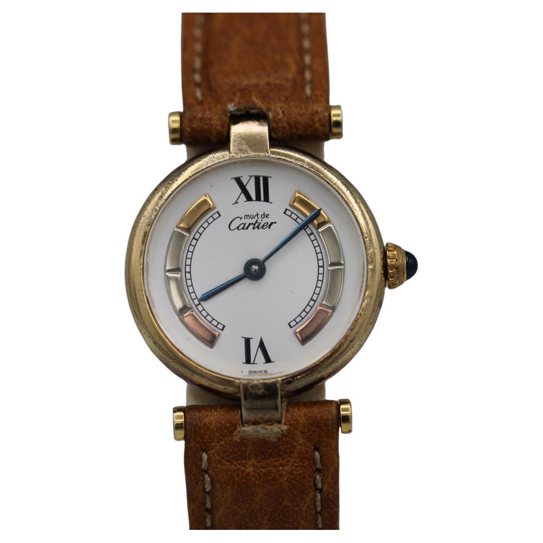 Cartier Tank Vendome 590004 For Sale