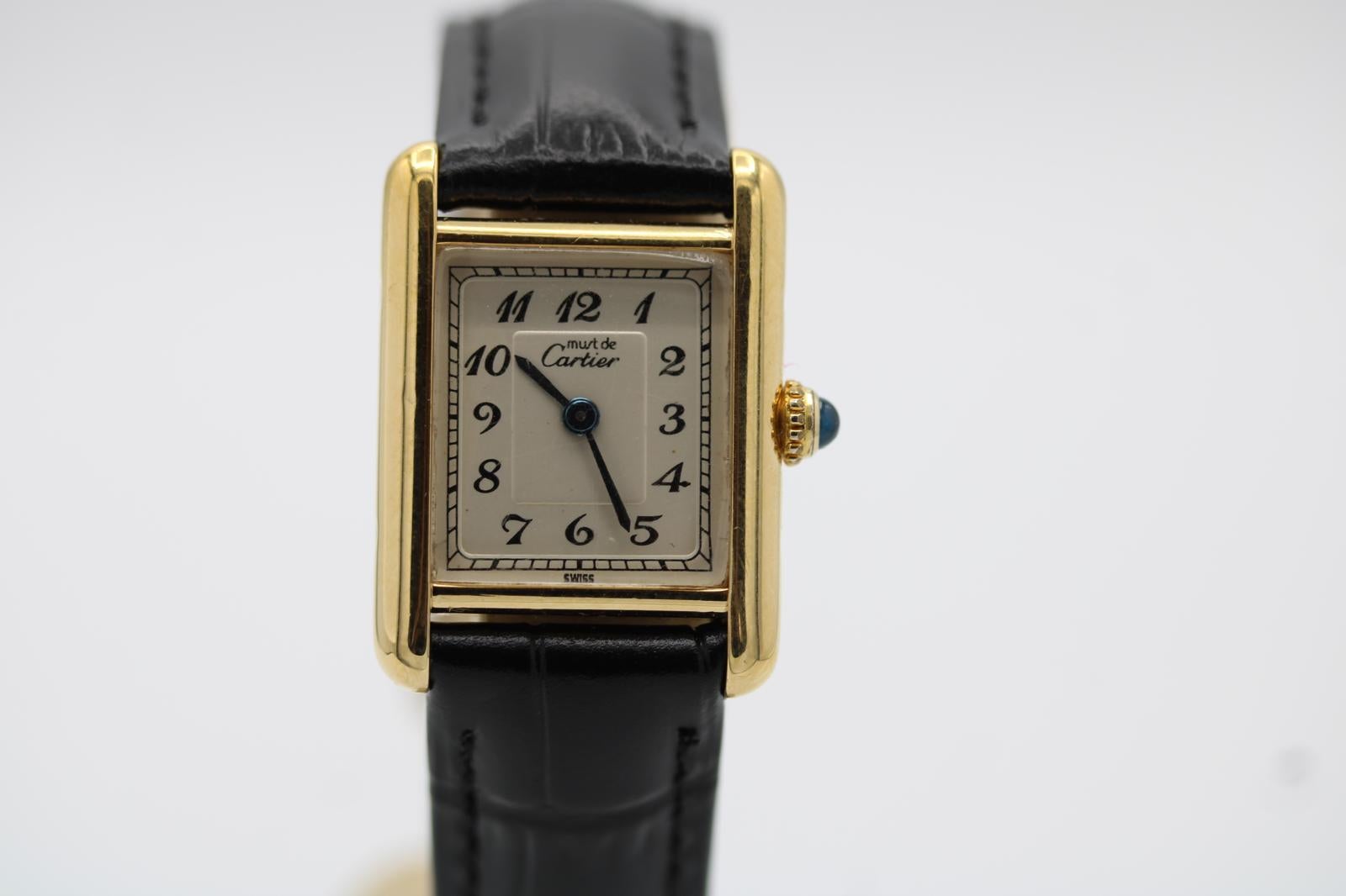 Cartier Tank Vermeil 5057001 in vendita 6