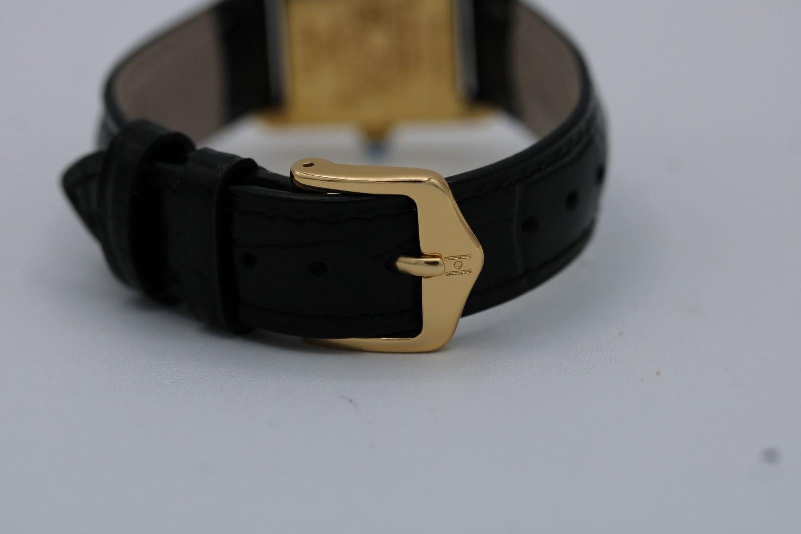 Cartier Tank Vermeil 5057001 in vendita 7