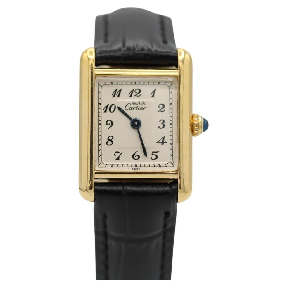 Cartier Tank Vermeil 5057001 in vendita