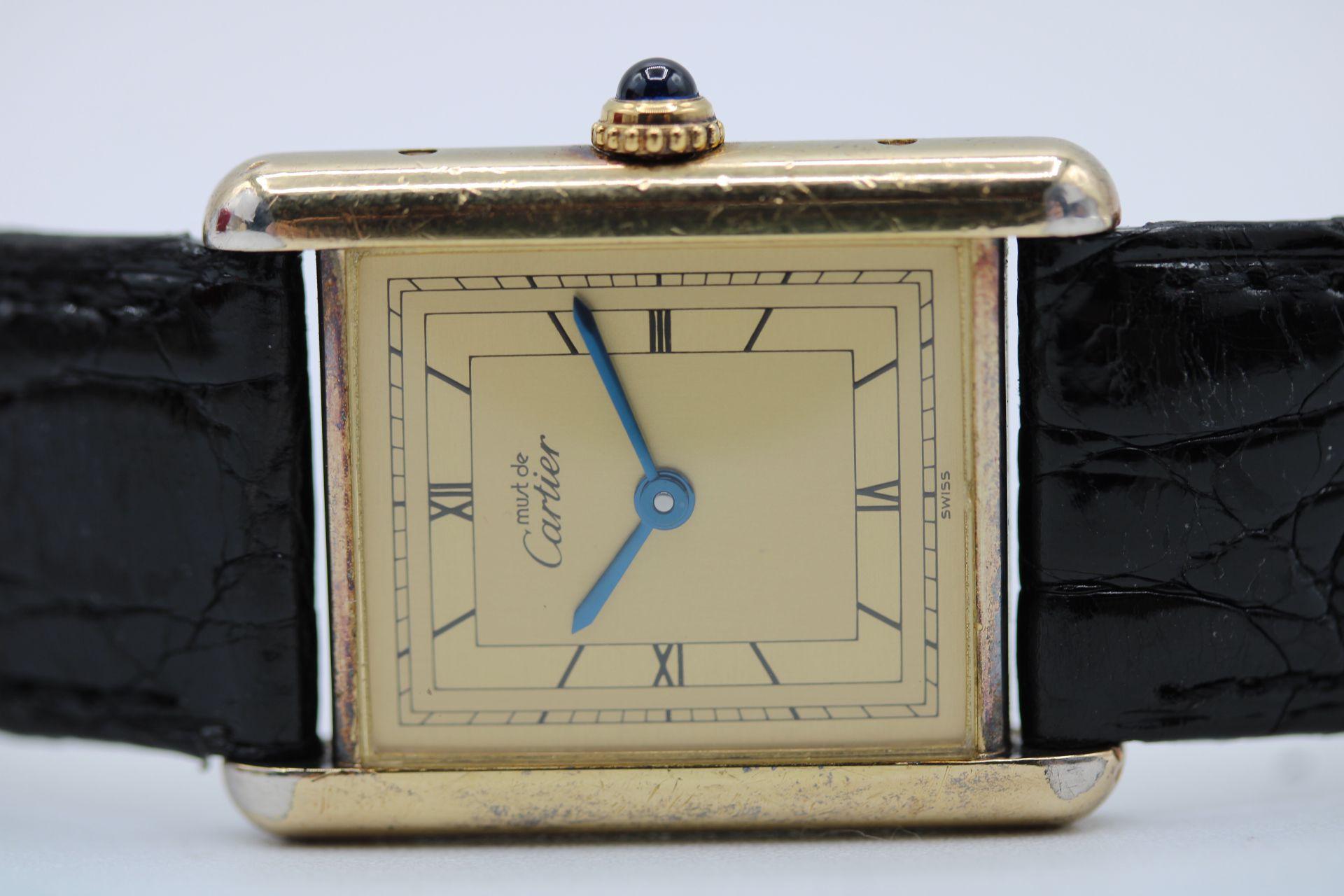 Cartier Tank Vermeil 681006 6