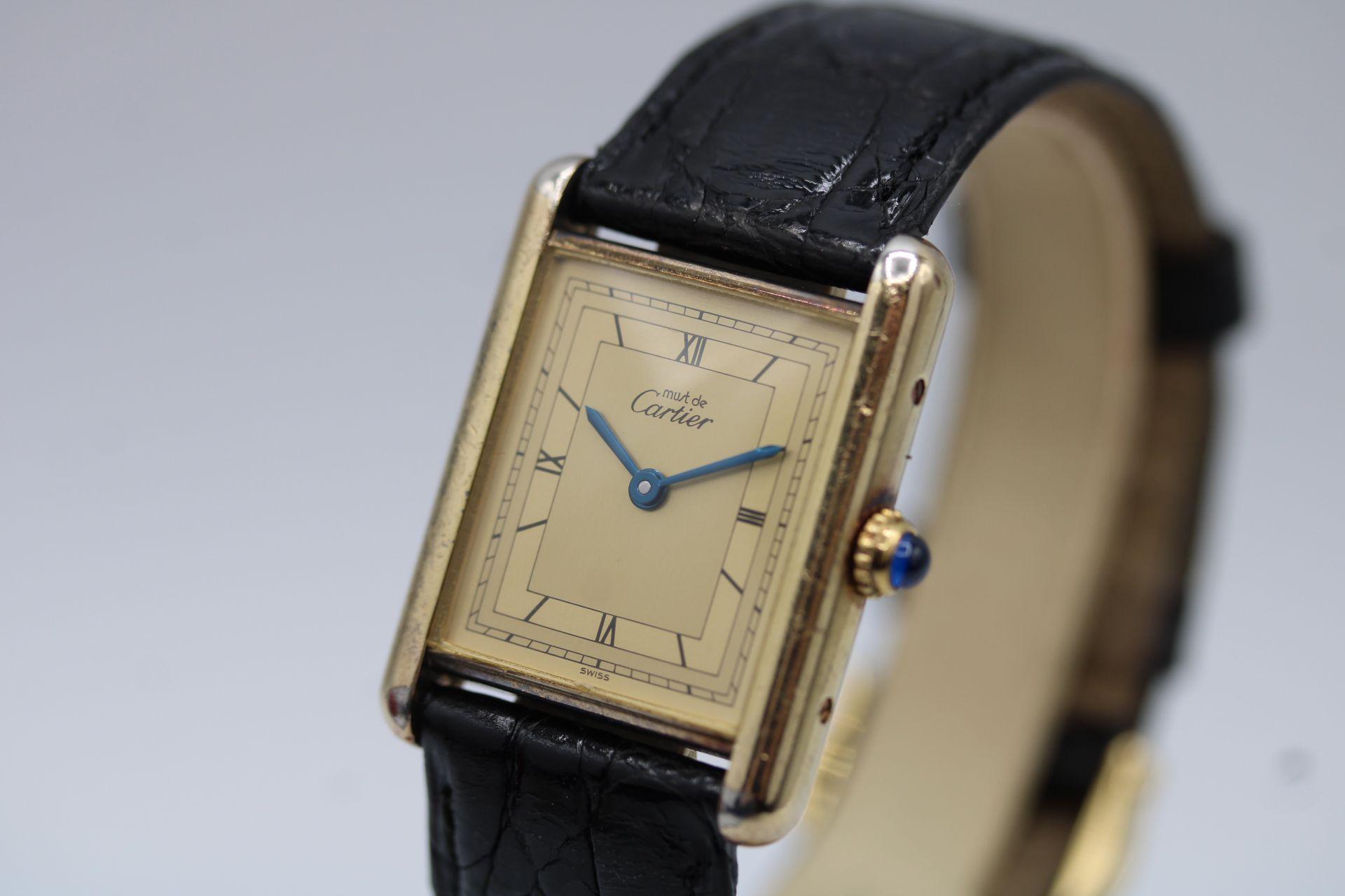 Cartier Tank Vermeil 681006 1