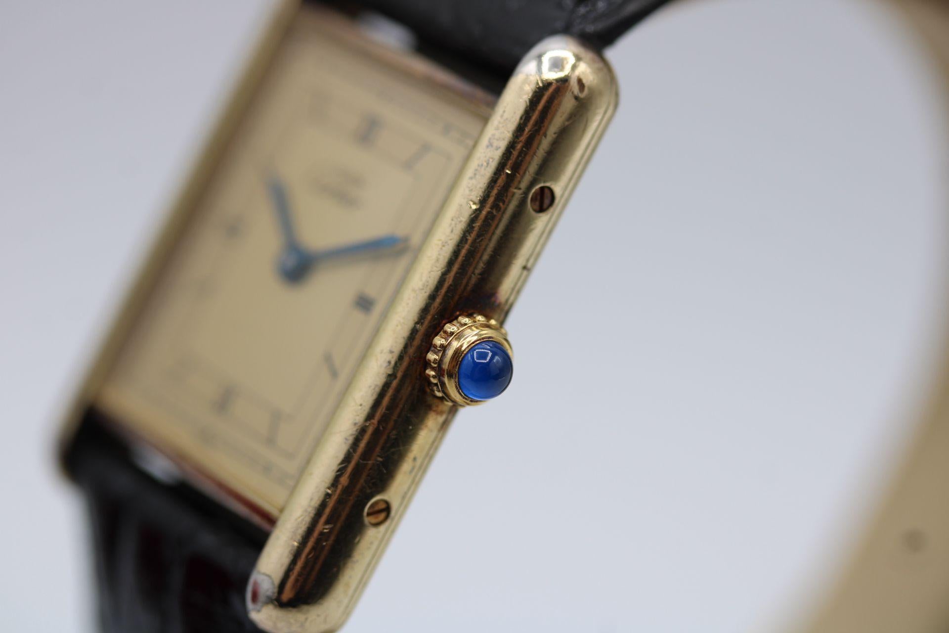 Cartier Tank Vermeil 681006 3