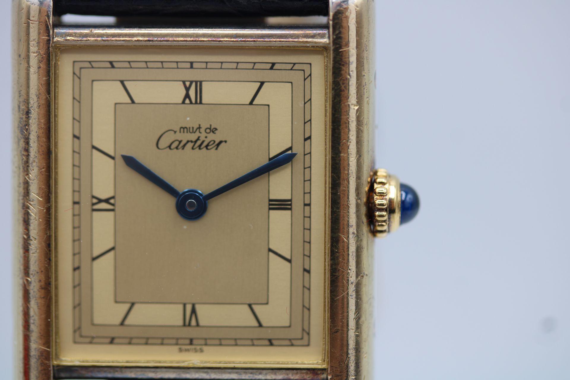 Cartier Tank Vermeil 681006 4