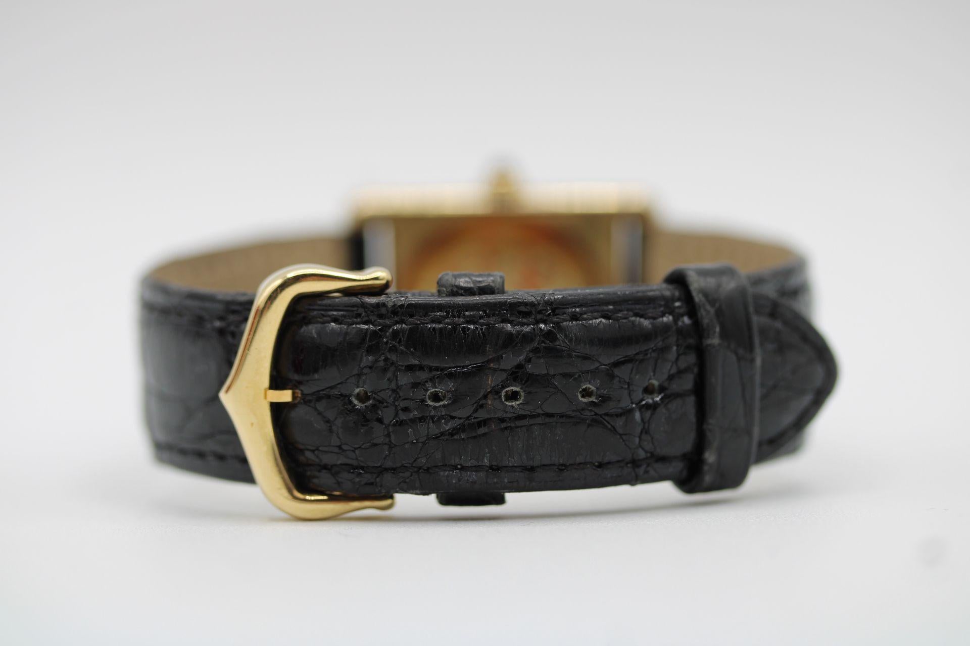 Cartier Tank Vermeil 681006 5