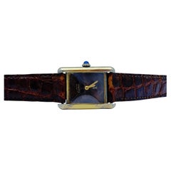Cartier Tank Vermeil vintage argent/silver