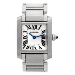 Cartier Tank W51008Q3, Brown Dial, Certified and Warranty