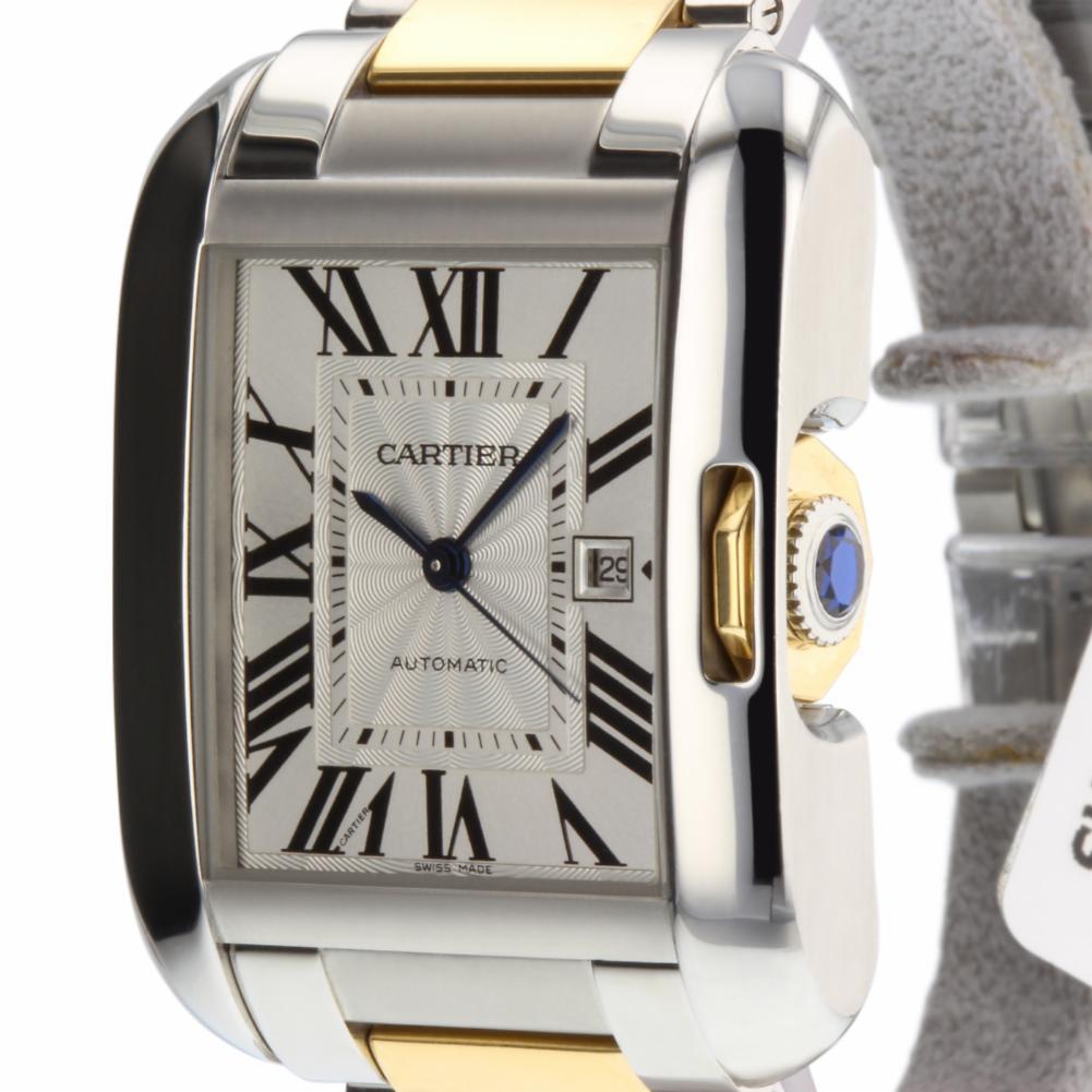 Contemporary Cartier tank W5310037, Case, Certified and Warranty