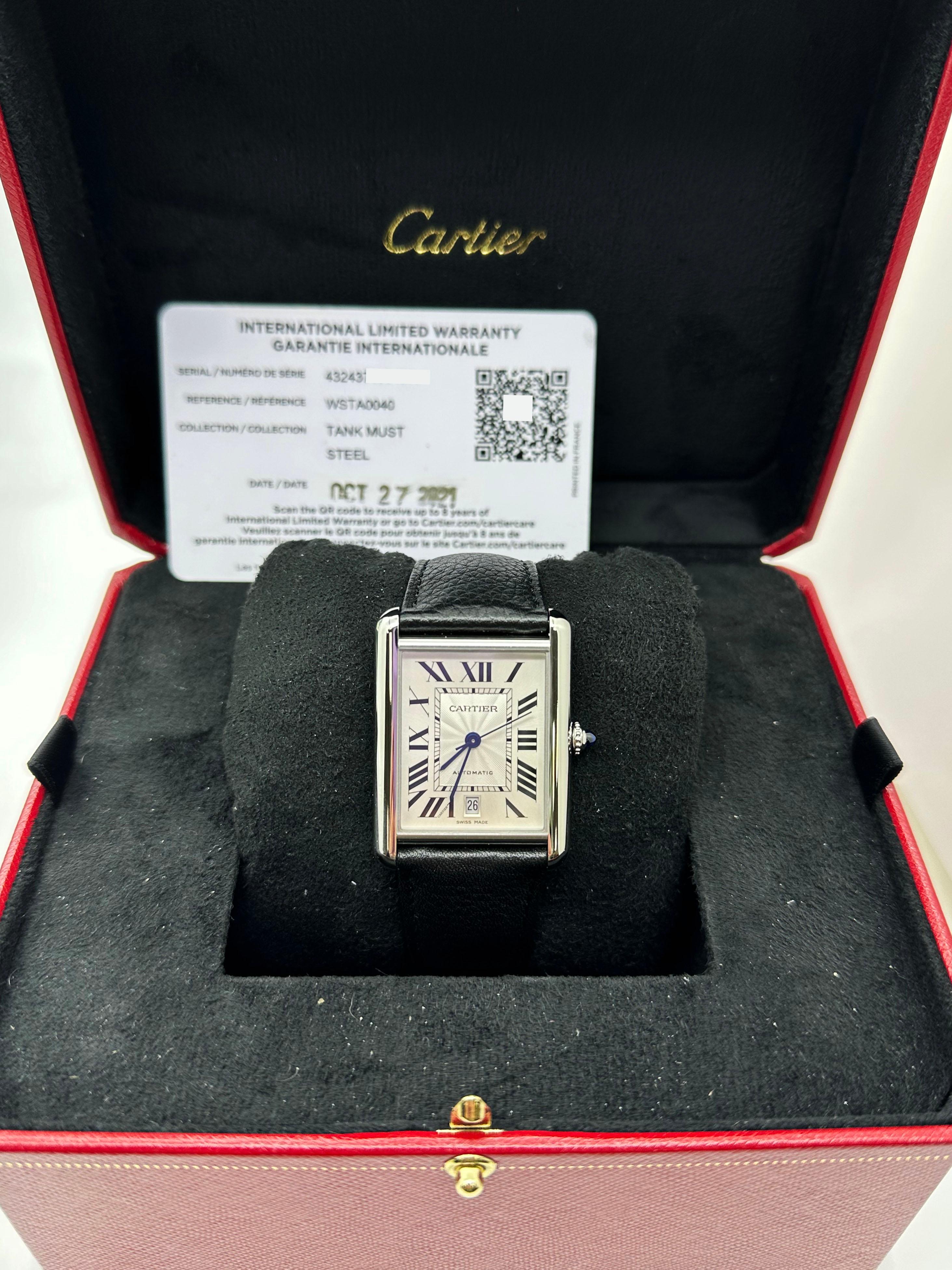 cartier mens watch