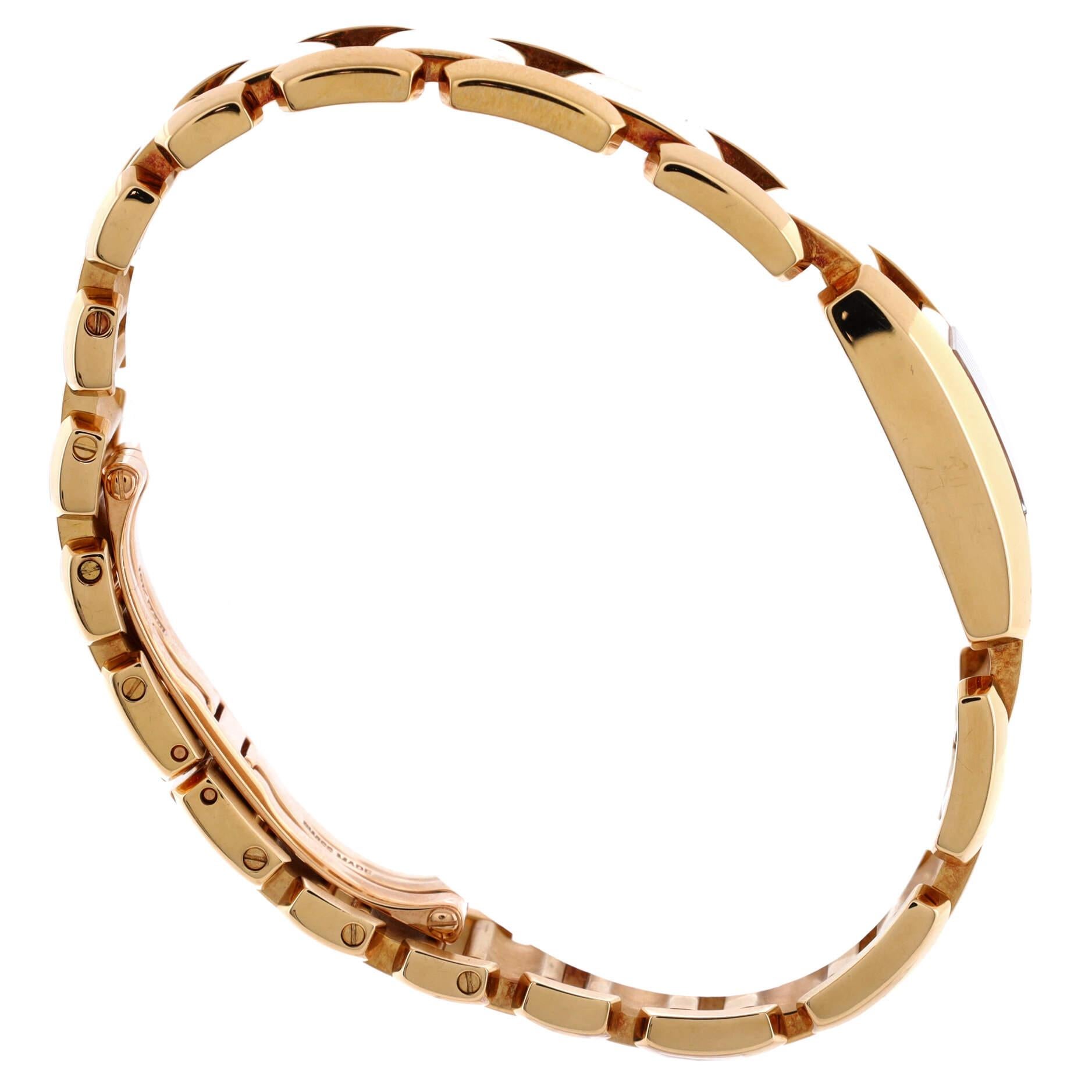 Cartier Tankissime Quartz Watch Yellow Gold In Good Condition In New York, NY