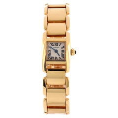 Cartier Tankissime Quartz Watch Yellow Gold