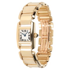 Cartier Tankissime W650037H Women's Watch in 18kt Yellow Gold