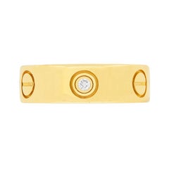 Cartier Three-Diamond Love Ring