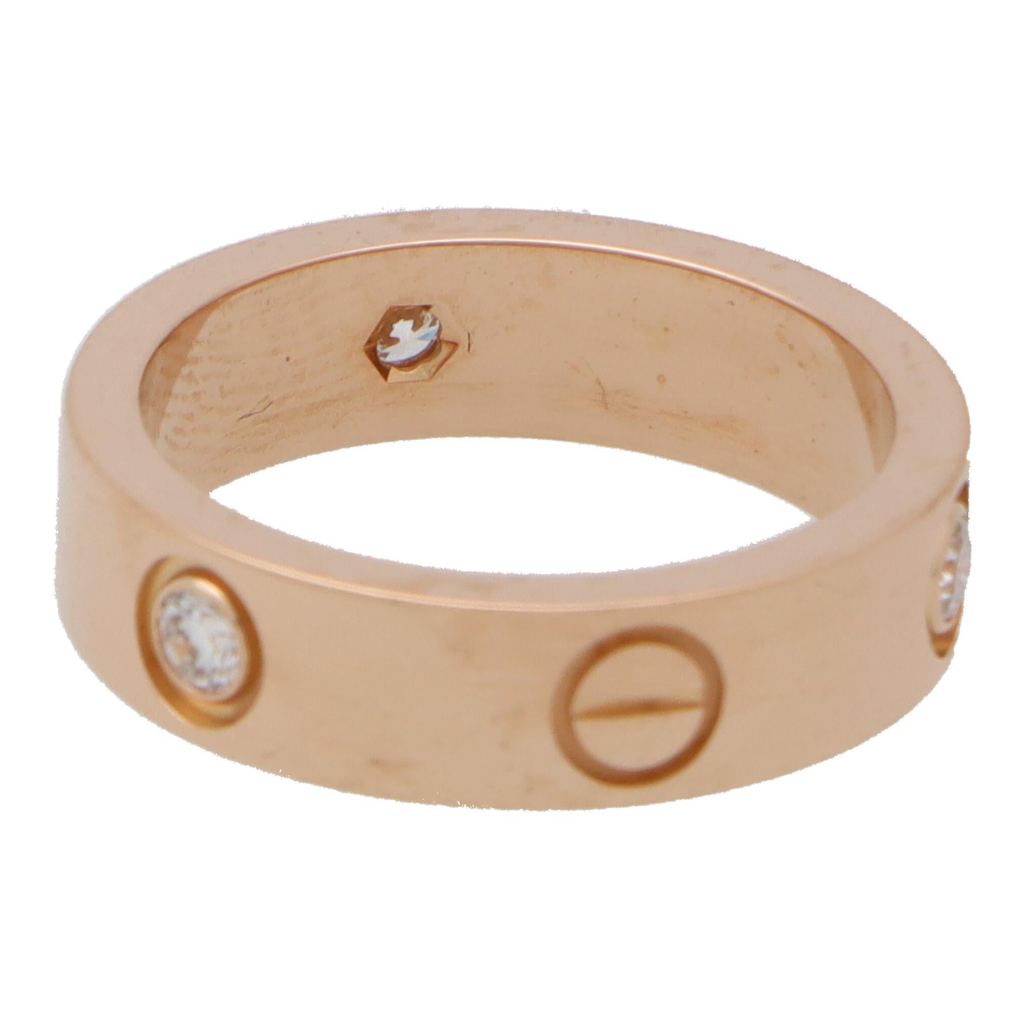 cartier bracelet and ring set