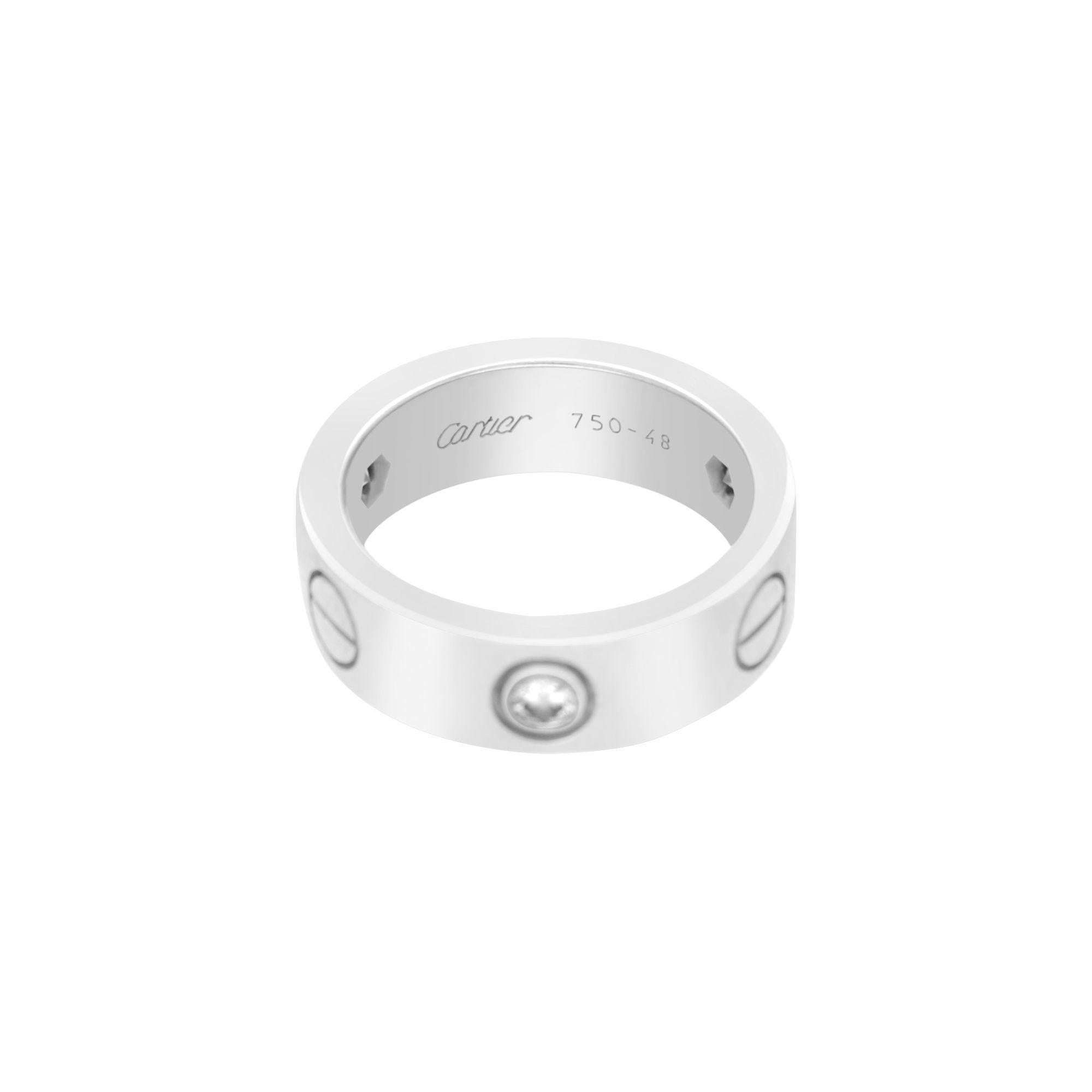 cartier love ring set