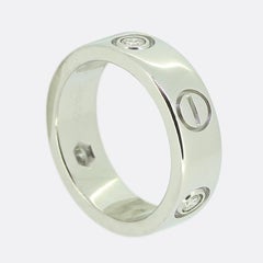 Cartier Three Diamond LOVE Ring Size I (48)