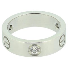 Cartier LOVE Ring mit drei Diamanten, Größe L (52)