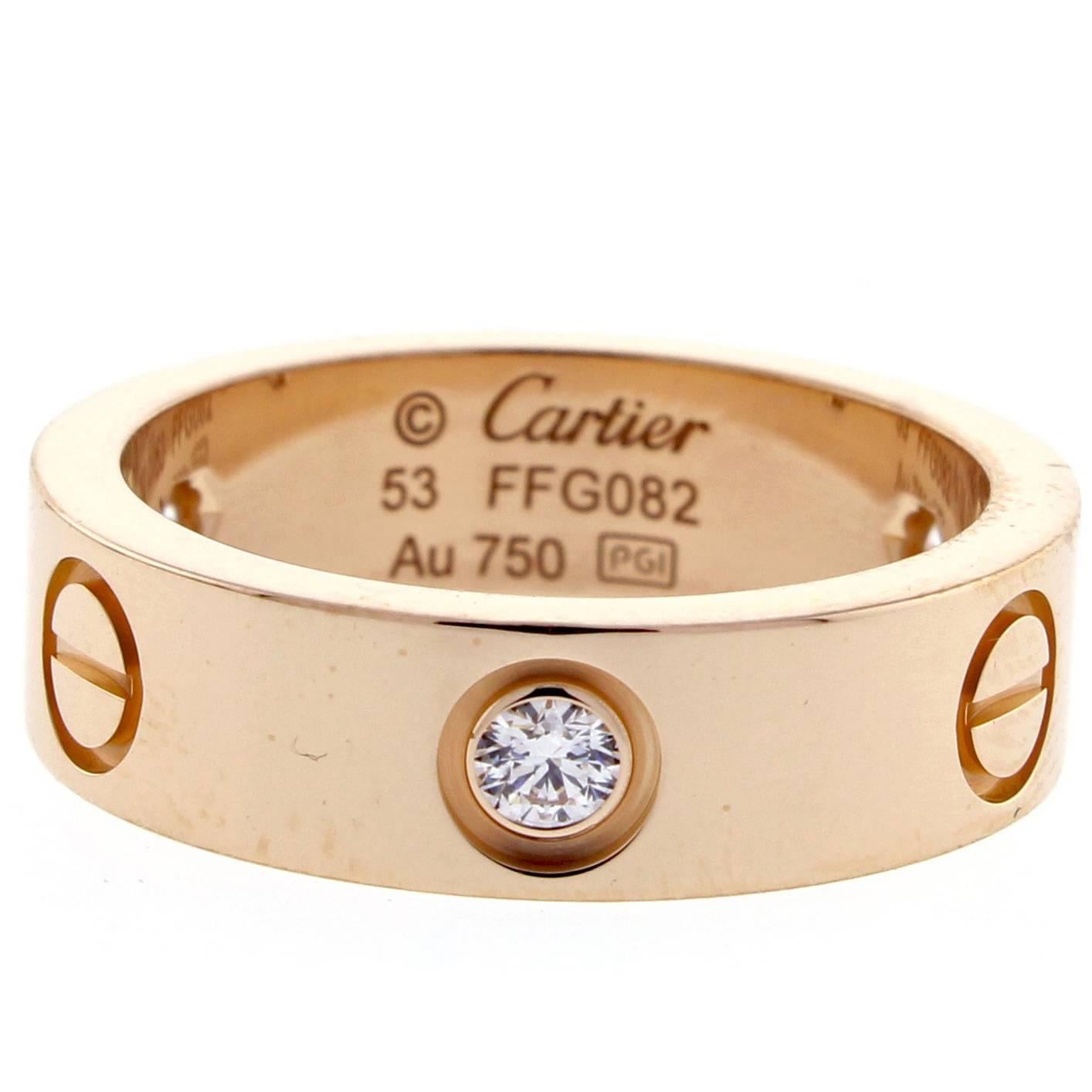 cartier love ring