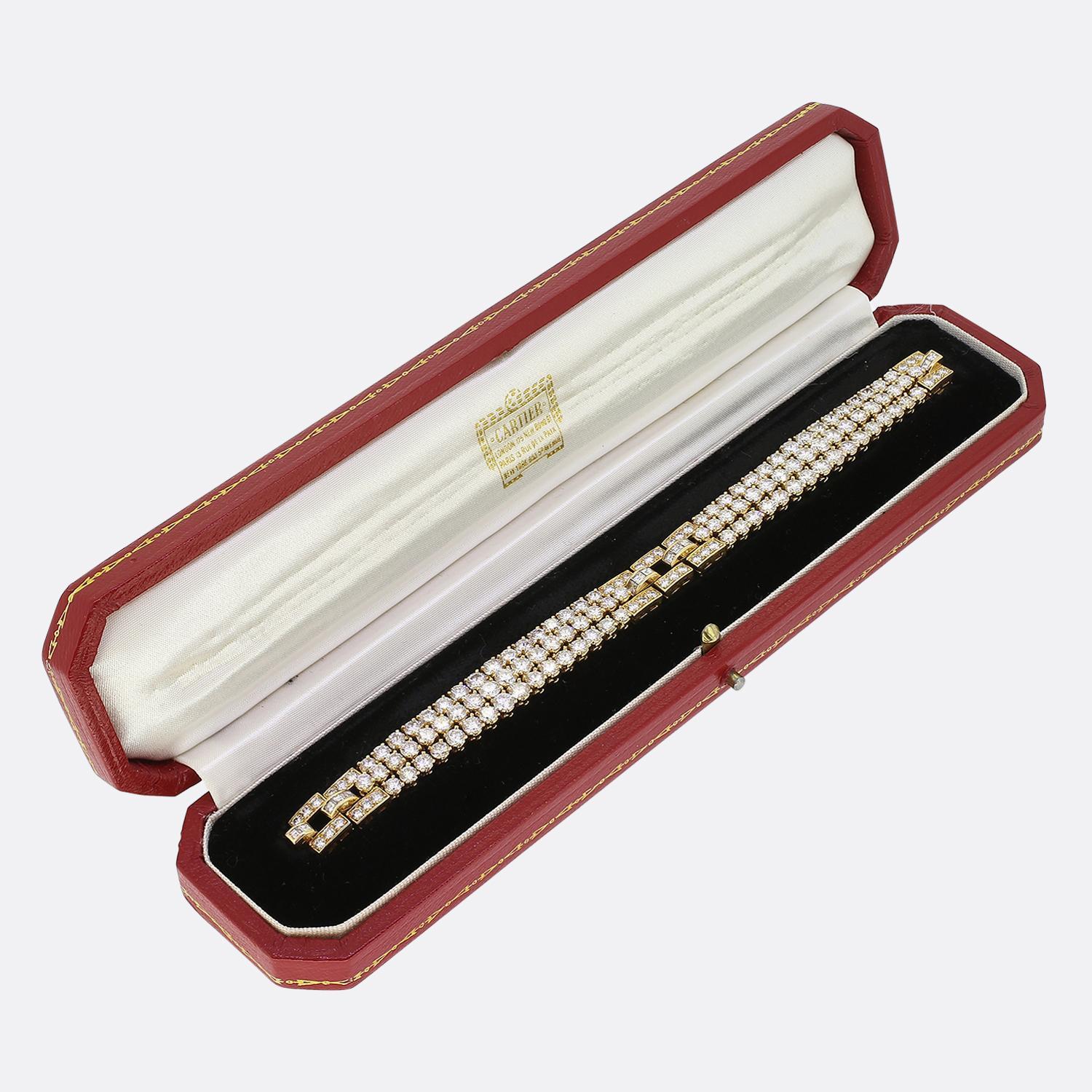 Cartier, bracelet Toccata en diamants Bon état - En vente à London, GB