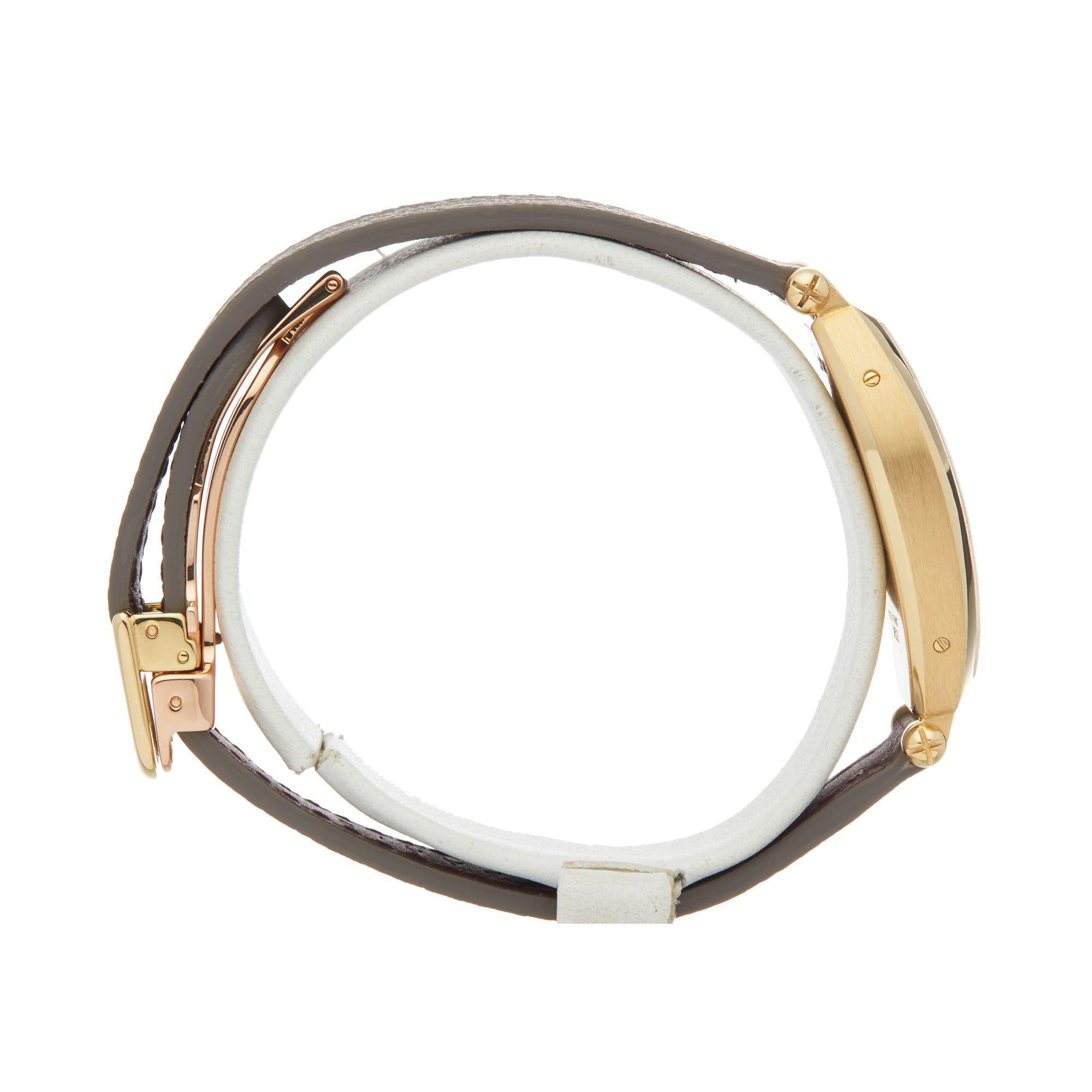 cartier tonneau ladies watch