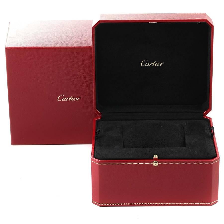 Cartier Montre Tonneau en or rose et diamants pour femmes 2849 en vente 4