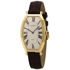 Cartier Tonneau Unknown; Certified and Warranty
