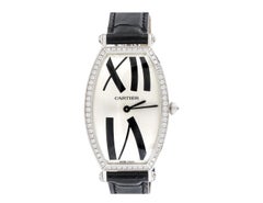 Cartier Tonneau Watch with Diamonds