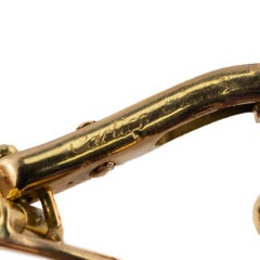 Cartier Torsade Amethyst and Diamond Hoop Earrings