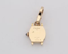 Cartier Tortue 18k Gold Miniature Watch Charm