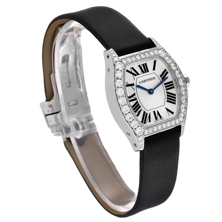 cartier black diamond watch