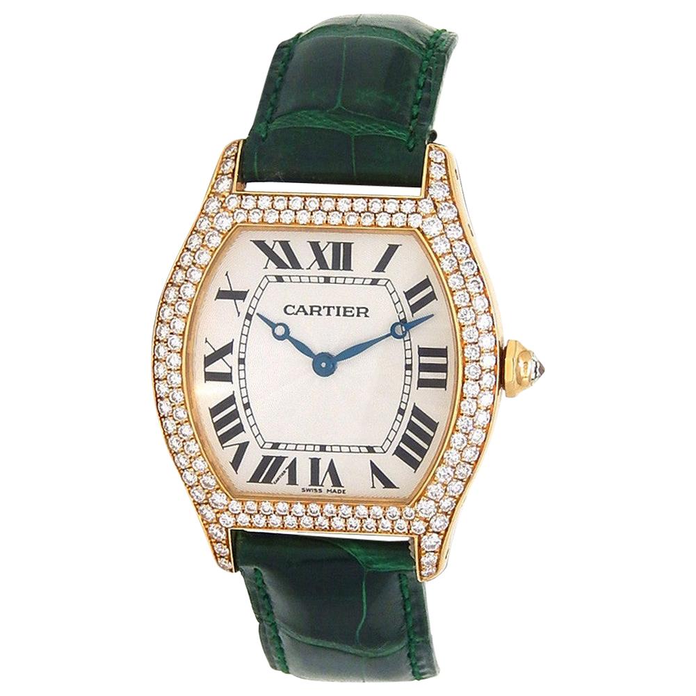 Cartier Tortue 2496, Case, Certified and Warranty