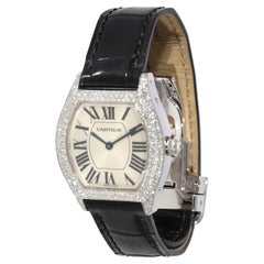 Used Cartier Tortue 2644 Women's Watch in 18kt White Gold