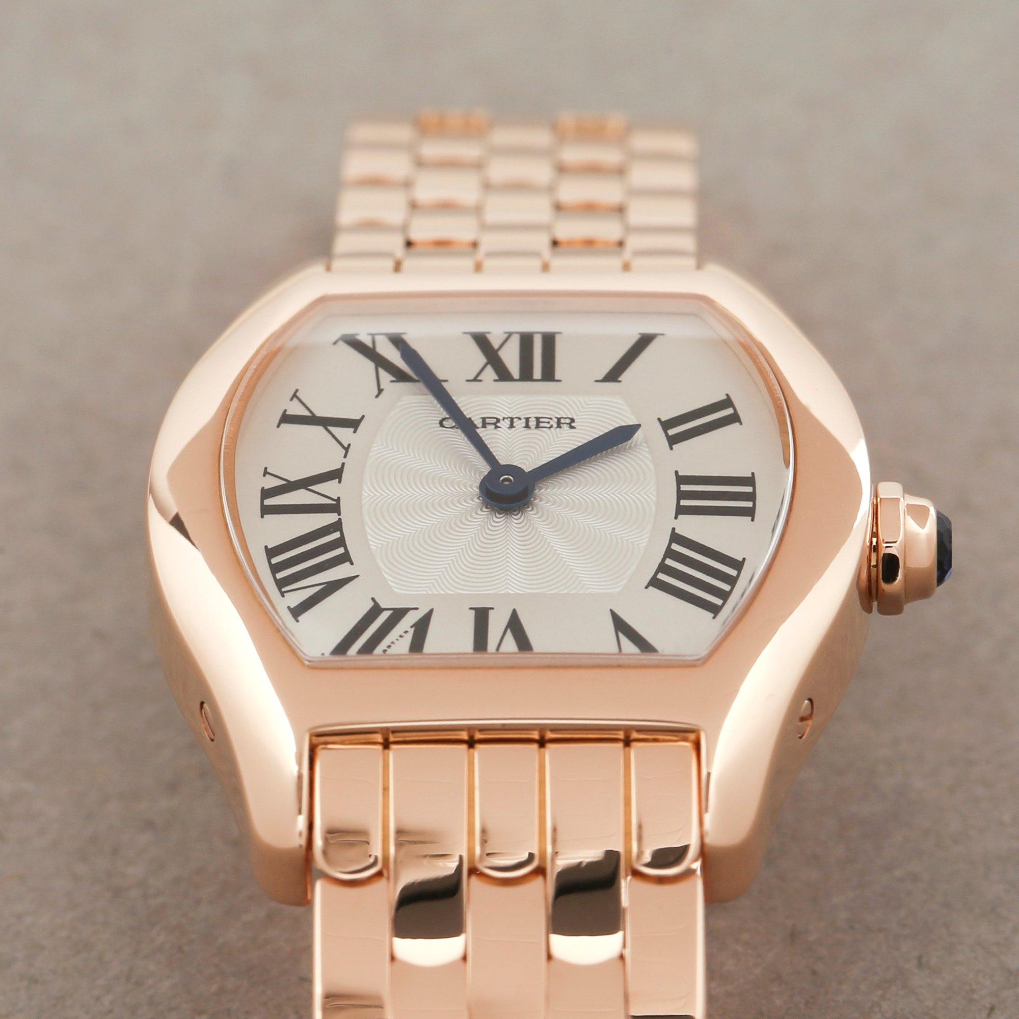 Cartier Tortue 3698 Ladies Rose Gold Watch In Excellent Condition In Bishops Stortford, Hertfordshire