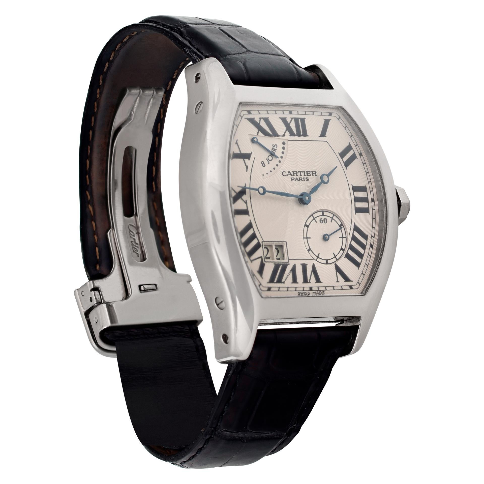 Cartier Tortue 38mm W1545951 In Excellent Condition In Surfside, FL